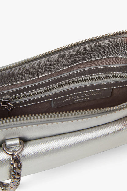 Jasper Conran Francine Leather Chain Clutch
