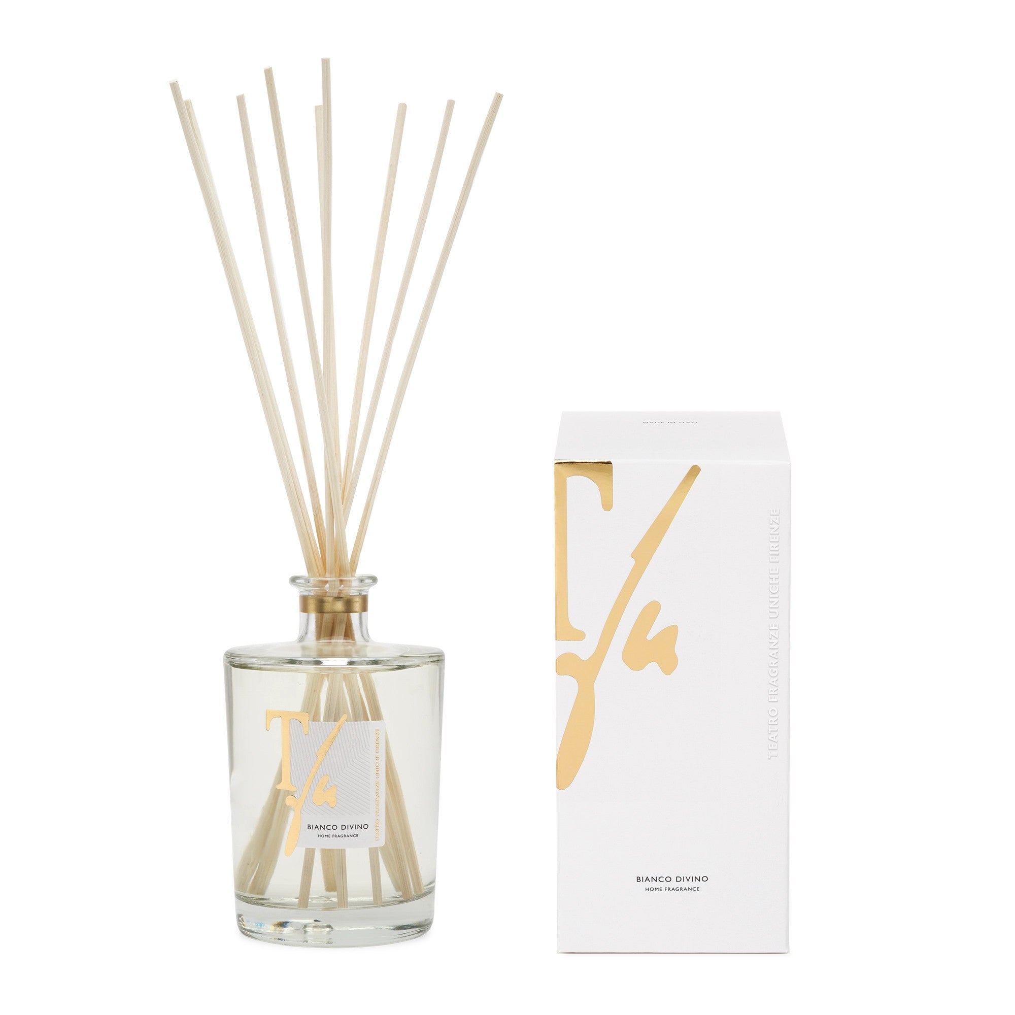 Bianco Divino Diffuser with Bamboo Sticks