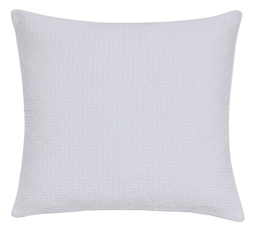 Bedeck of Belfast "Andaz" Cushion in White