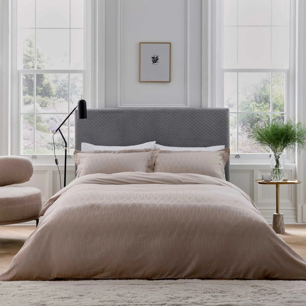 Ravello Duvet Cover Set in Truffle