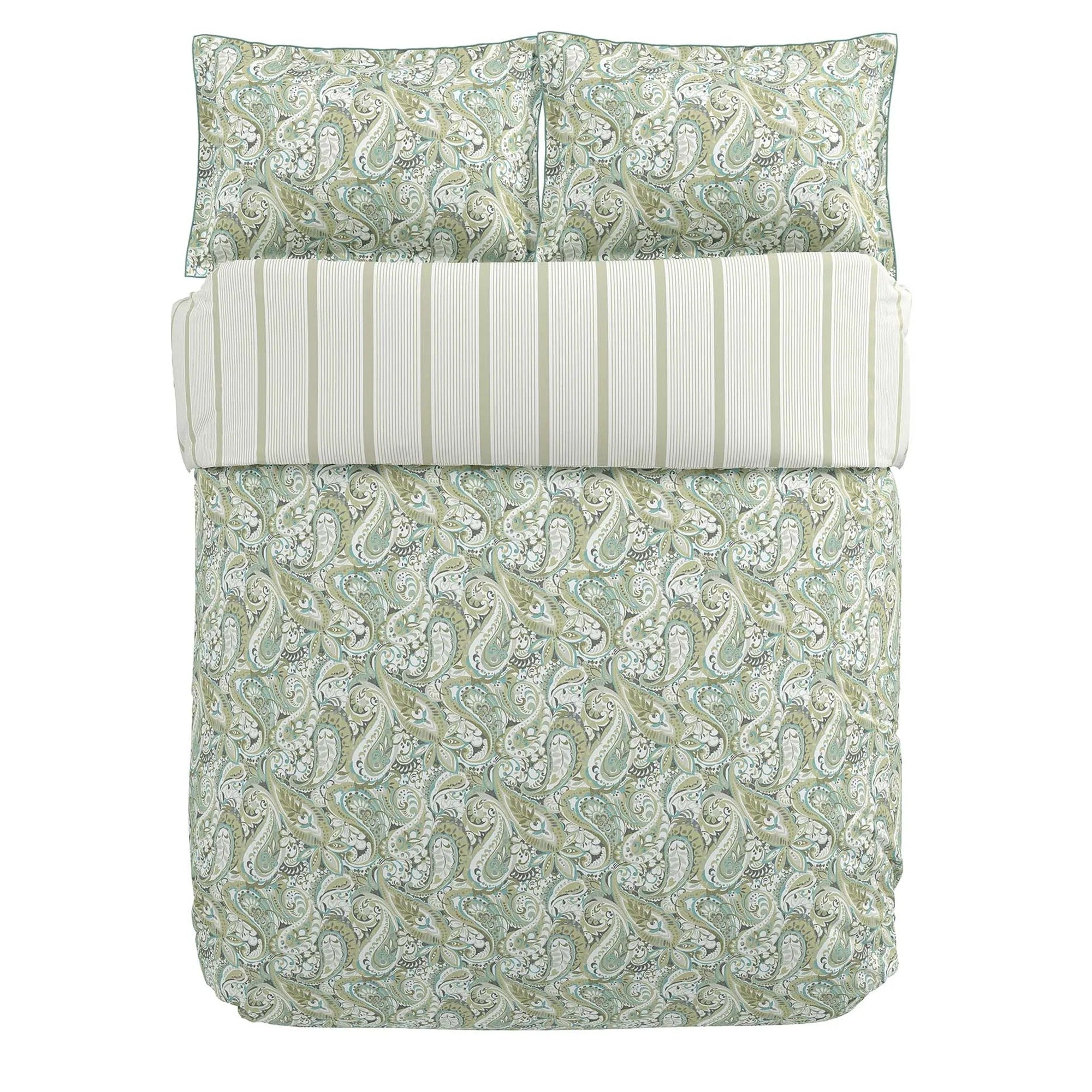 Alessie Duvet Cover Set in Green