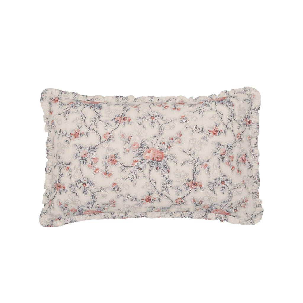 Estelle Duvet Cover Set in Red