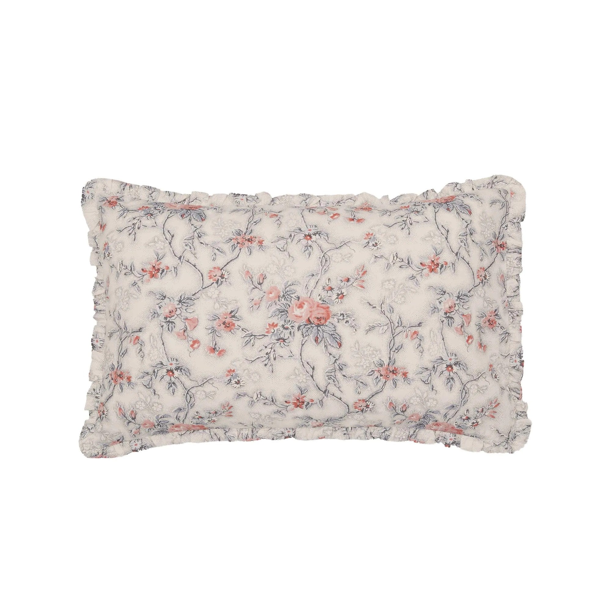 Estelle Duvet Cover Set in Red