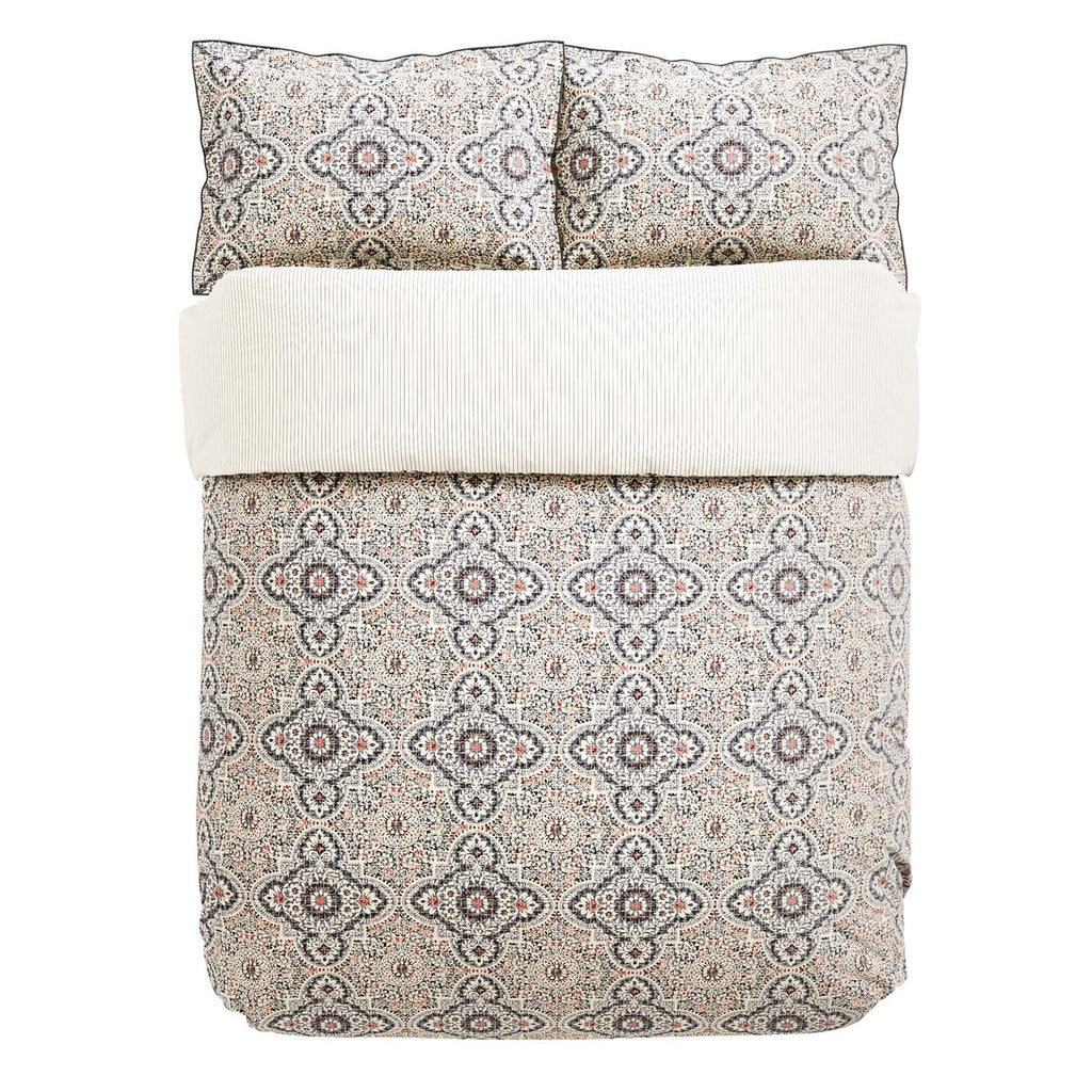 Nena Duvet Cover Set in Denim