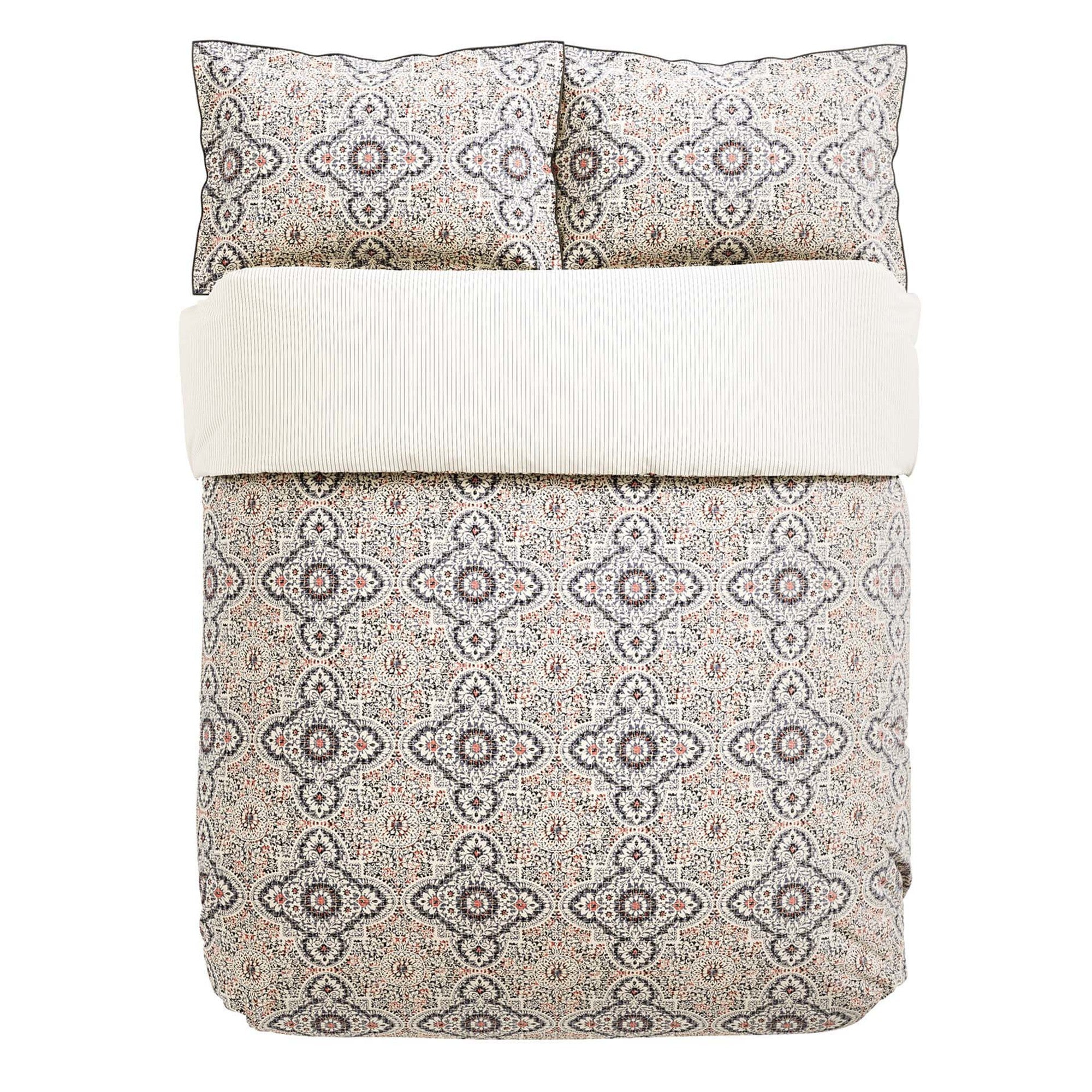 Nena Duvet Cover Set in Denim