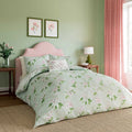 Oleander Duvet Cover Set in Aqua