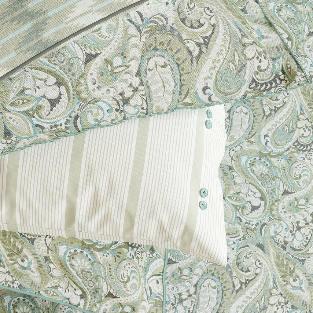 Alessie Duvet Cover Set in Green