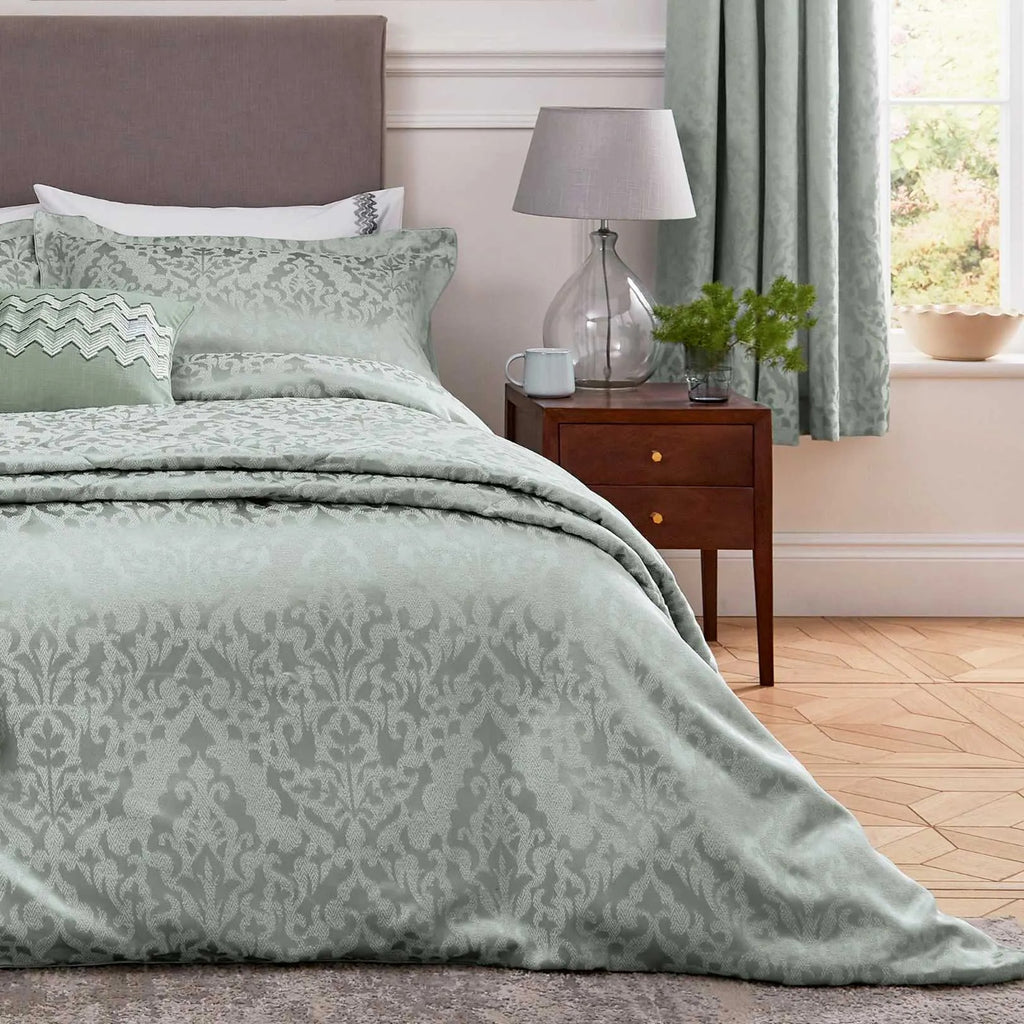 Kadir Duvet Cover Set in Sage