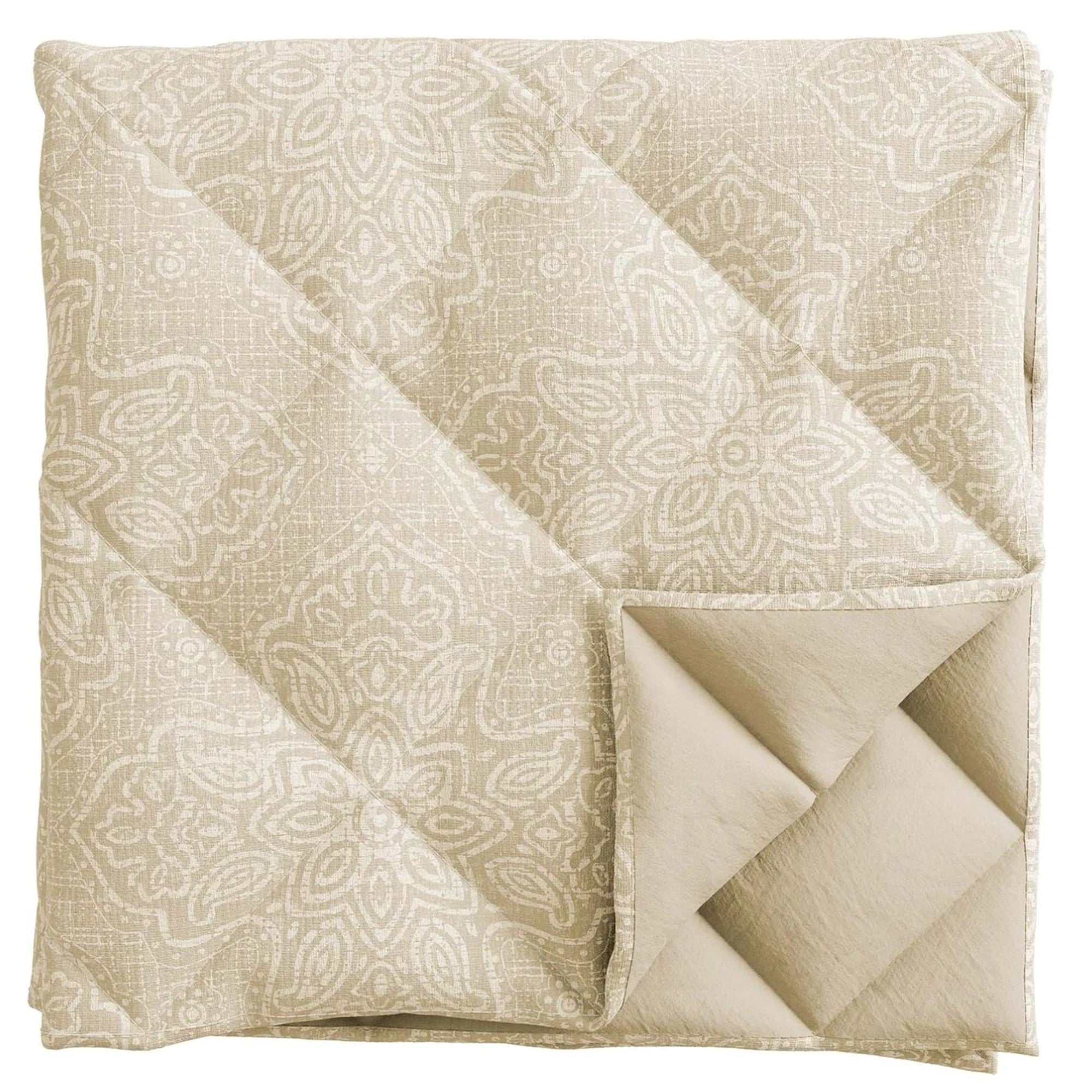 Layla Bedspread in Soft Gold