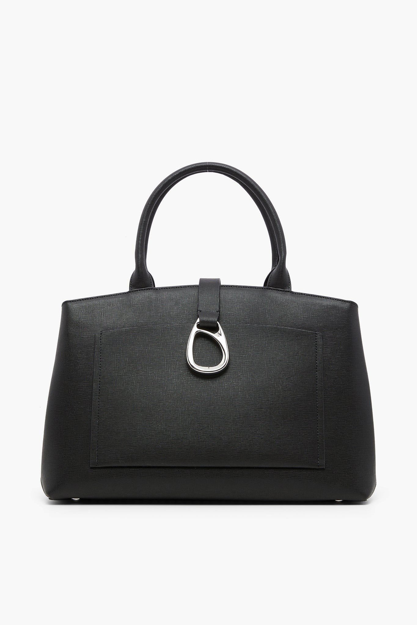 Jasper Conran "Bee" Leather Tote in Black