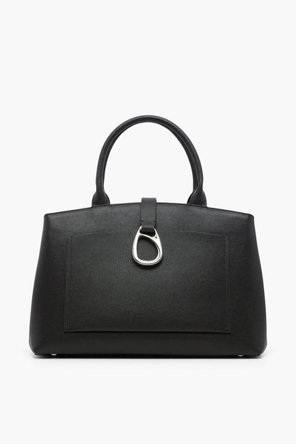 Jasper Conran "Bee" Leather Tote in Black