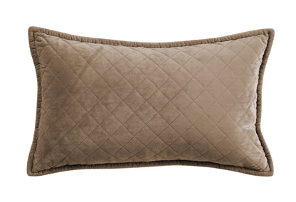 Christy "Edmonton" Velvet Accessories in Taupe