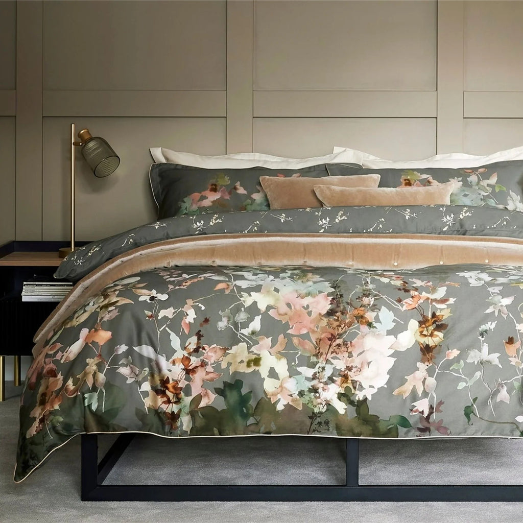 Botanical Duvet Cover Sets in Forest