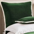 Eltham Decorative Filled Cushion in Forest Green
