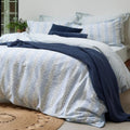 Folia Duvet Cover Sets in Powder Blue
