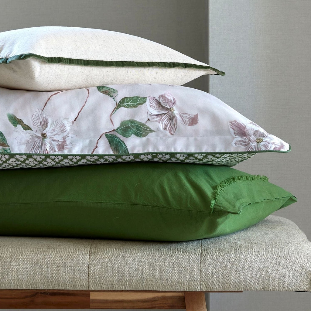 Magnolia Duvet Cover Sets in Olive