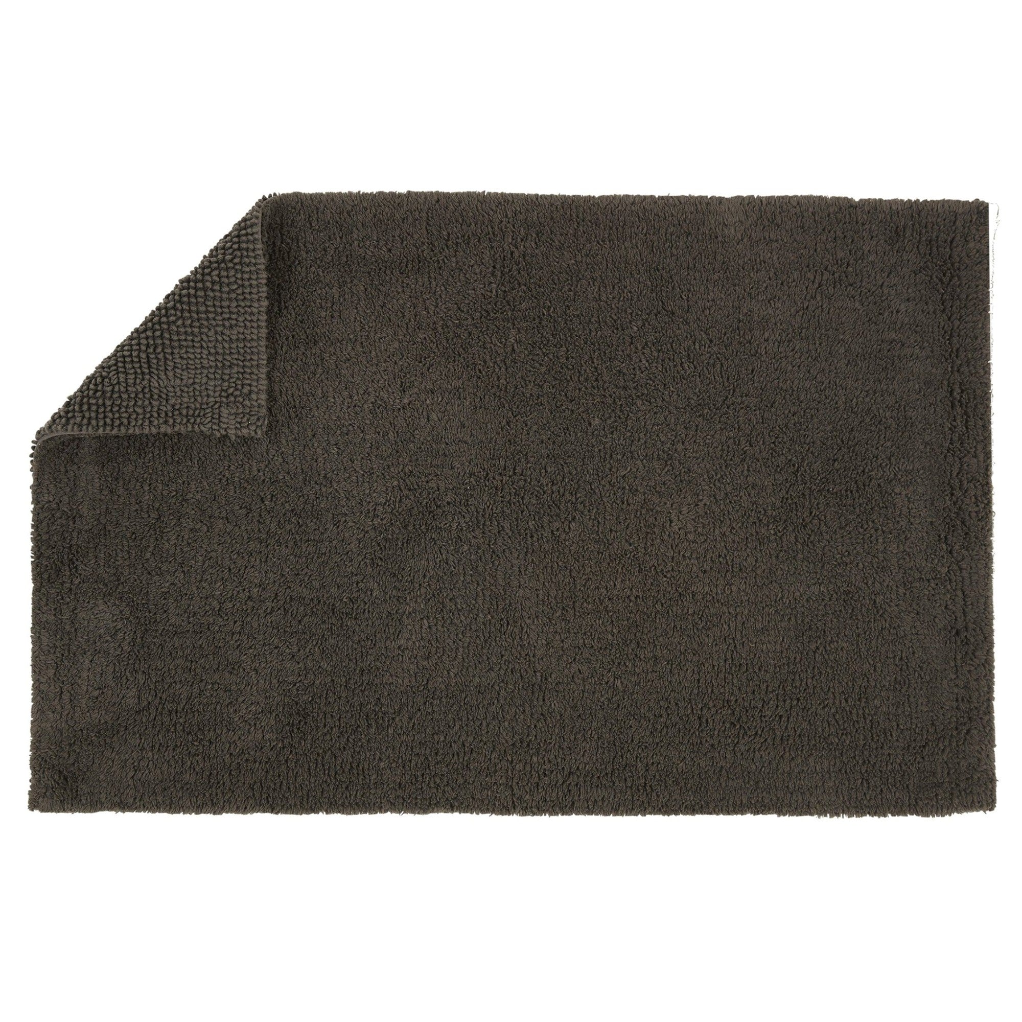 Christy "Reversible Bath Rug" in Graphite