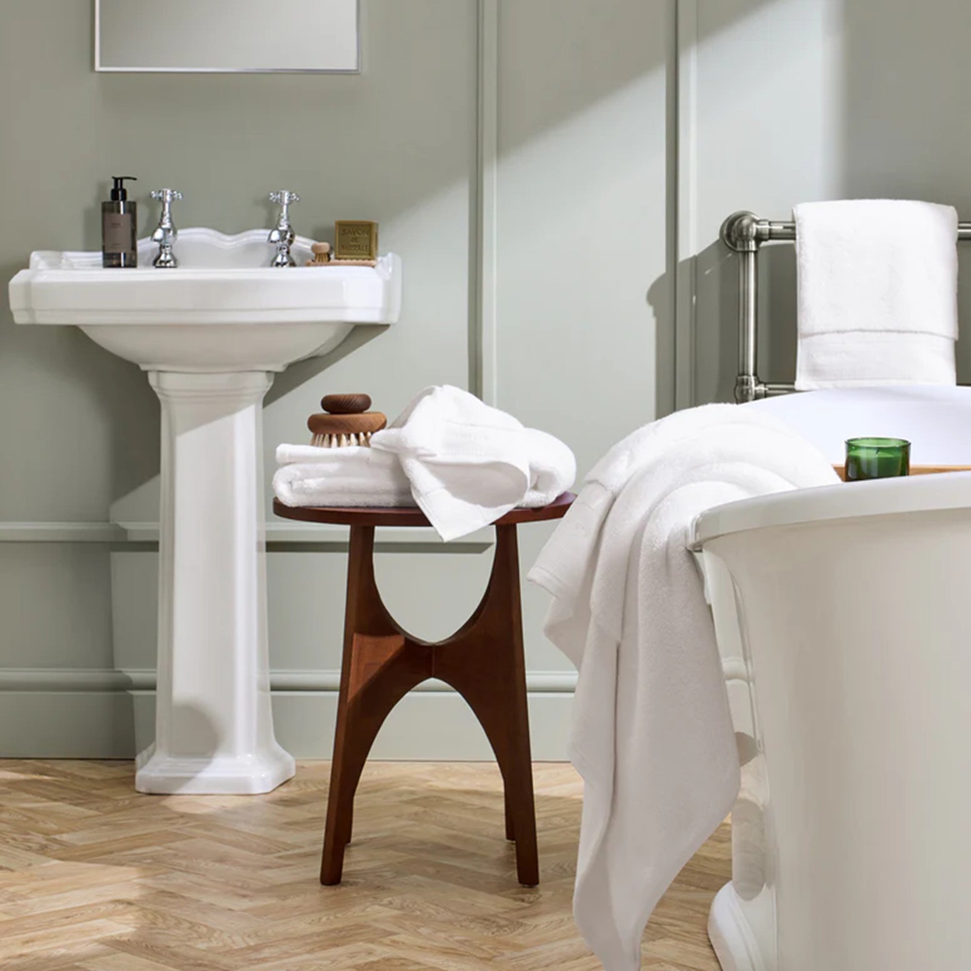 Christy "Signature" Bath Towels Collection in White