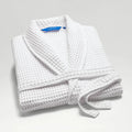Christy "Waffle" Bathrobe in White