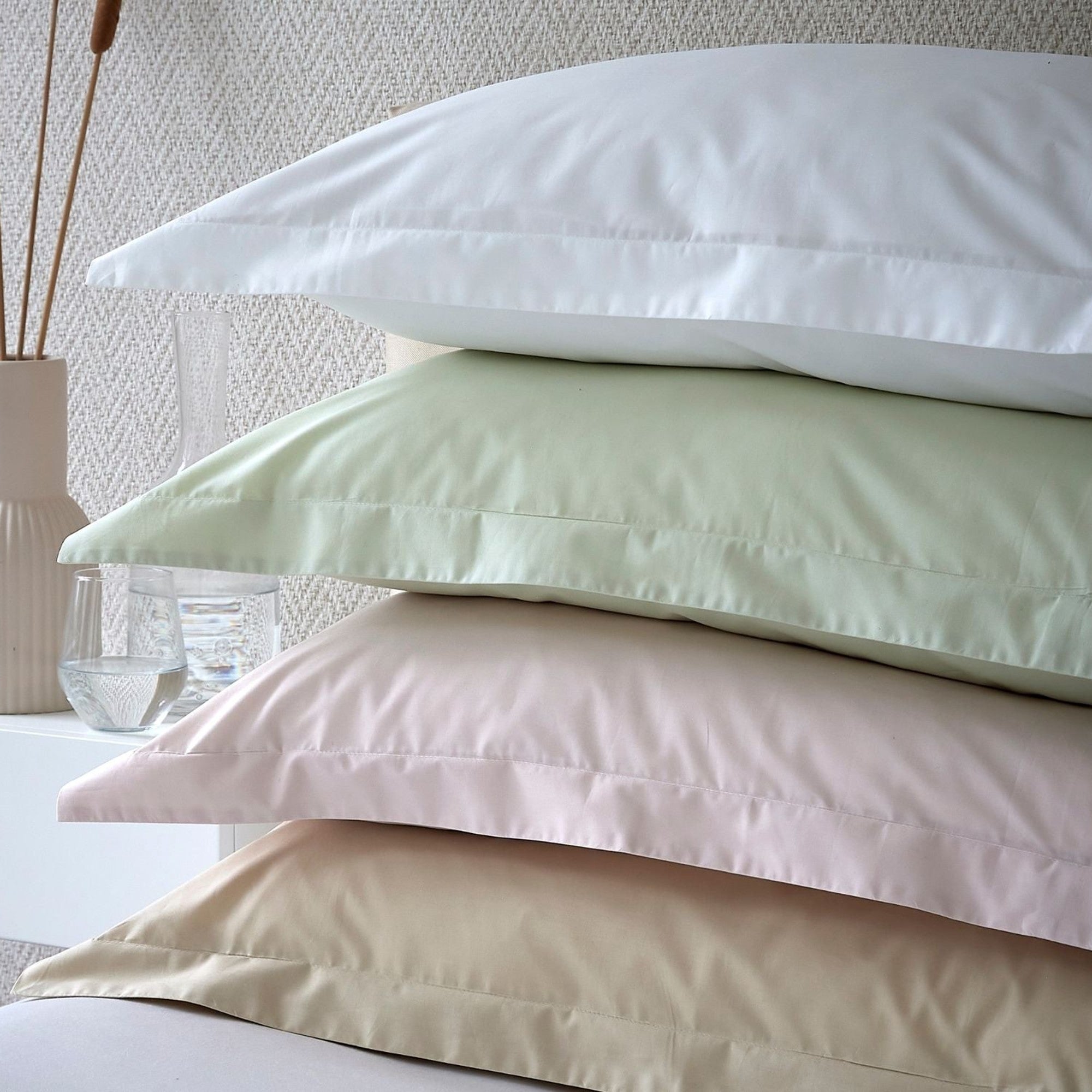 200 TC Organic Duvet Cover in Sage