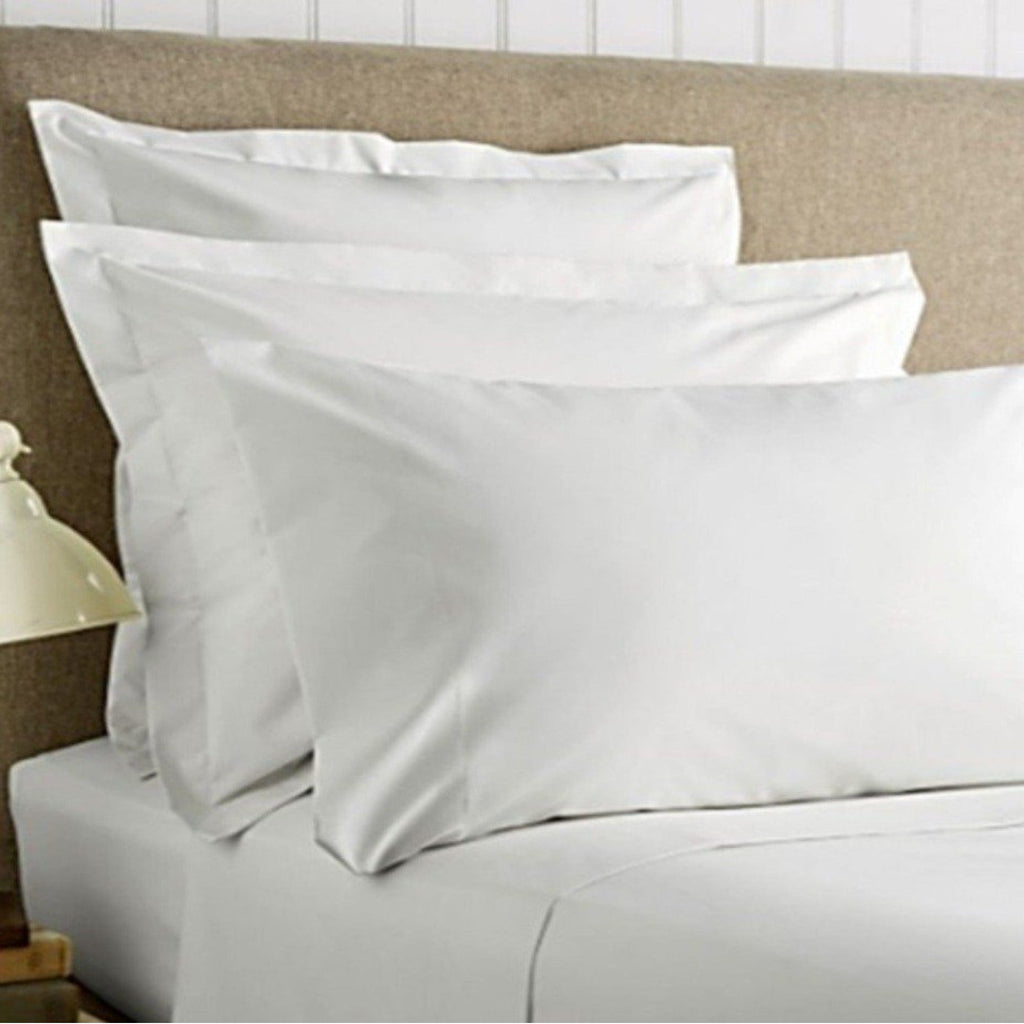 400TC Sateen Duvet Cover in White