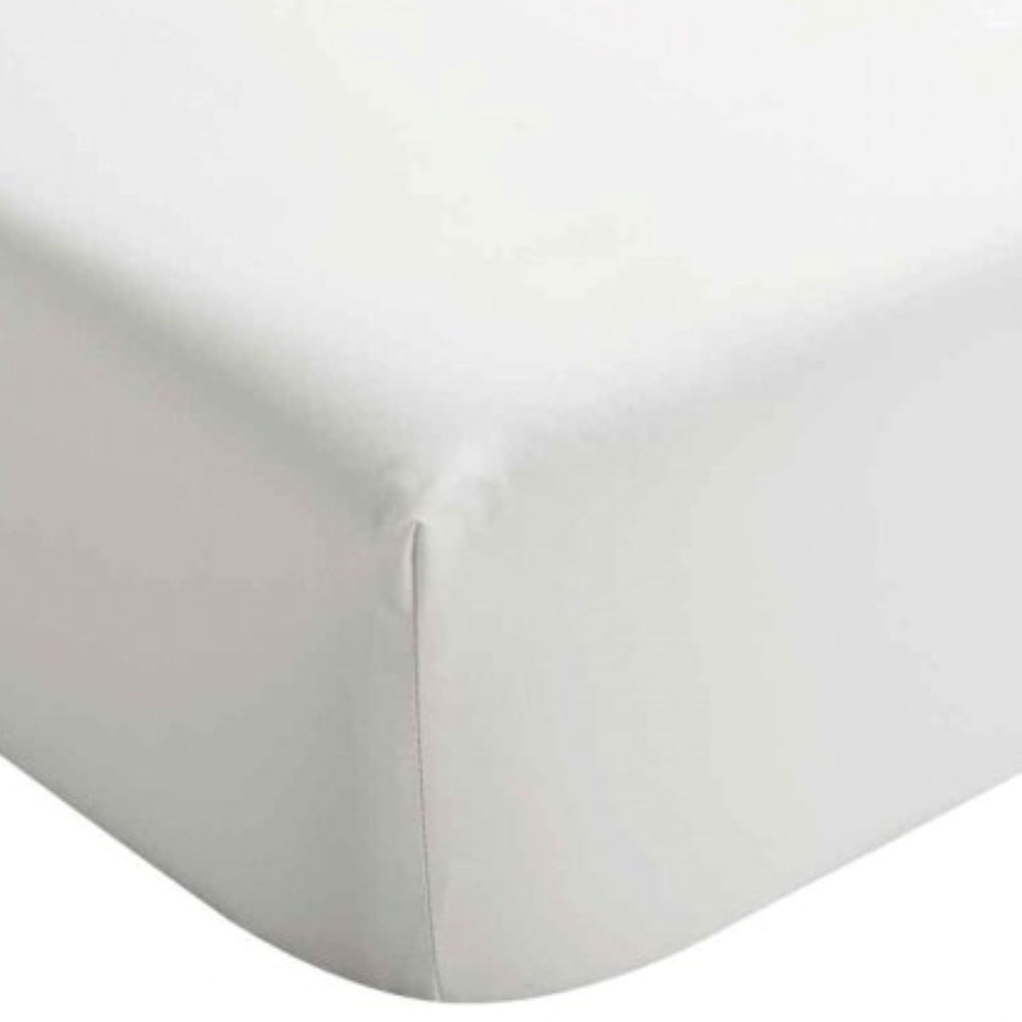 400TC Sateen Duvet Cover in White