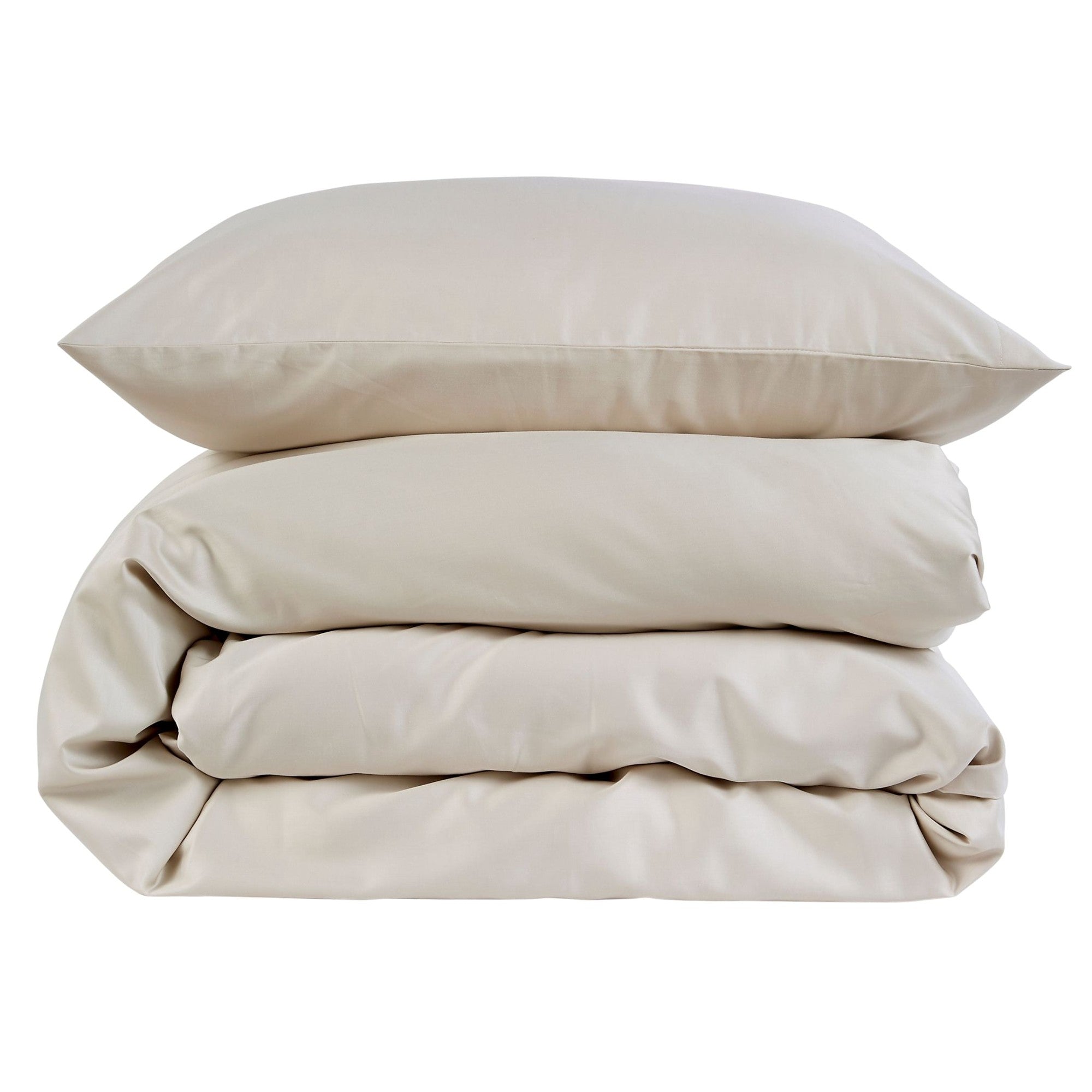 400TC Sateen Pillowcase in Off White