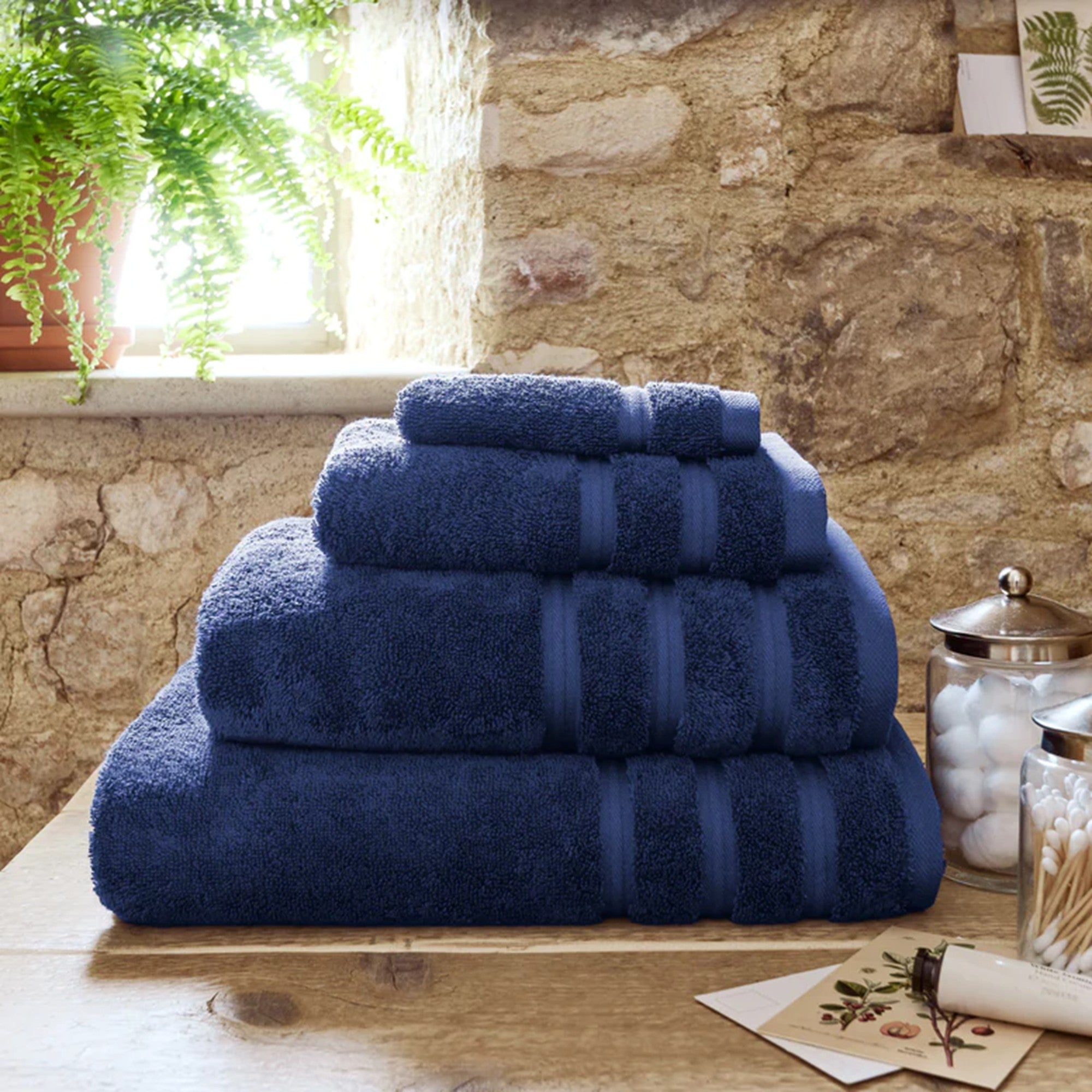 Antalya Towel Collection in Denim