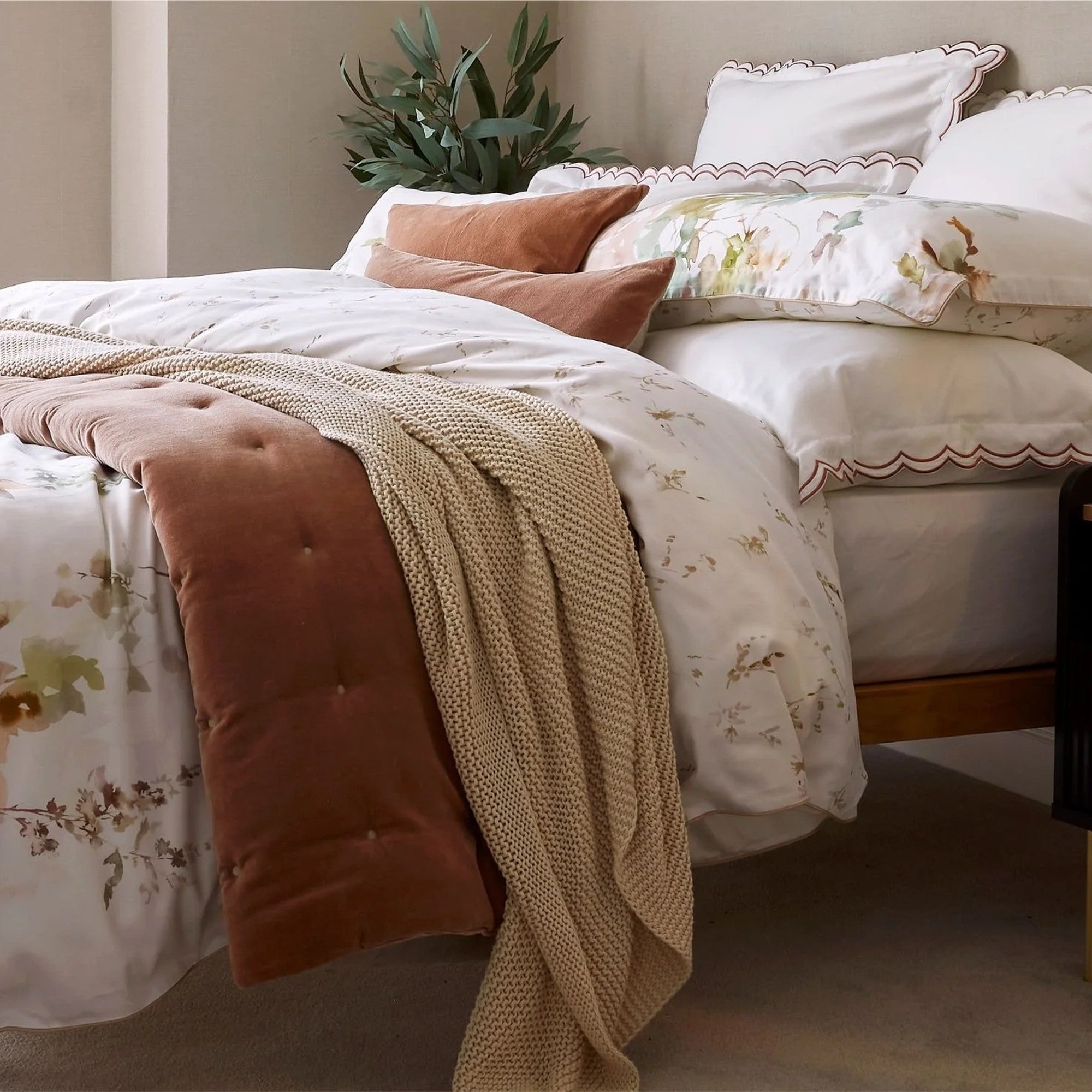 Botanical Comforter Sets in Sage