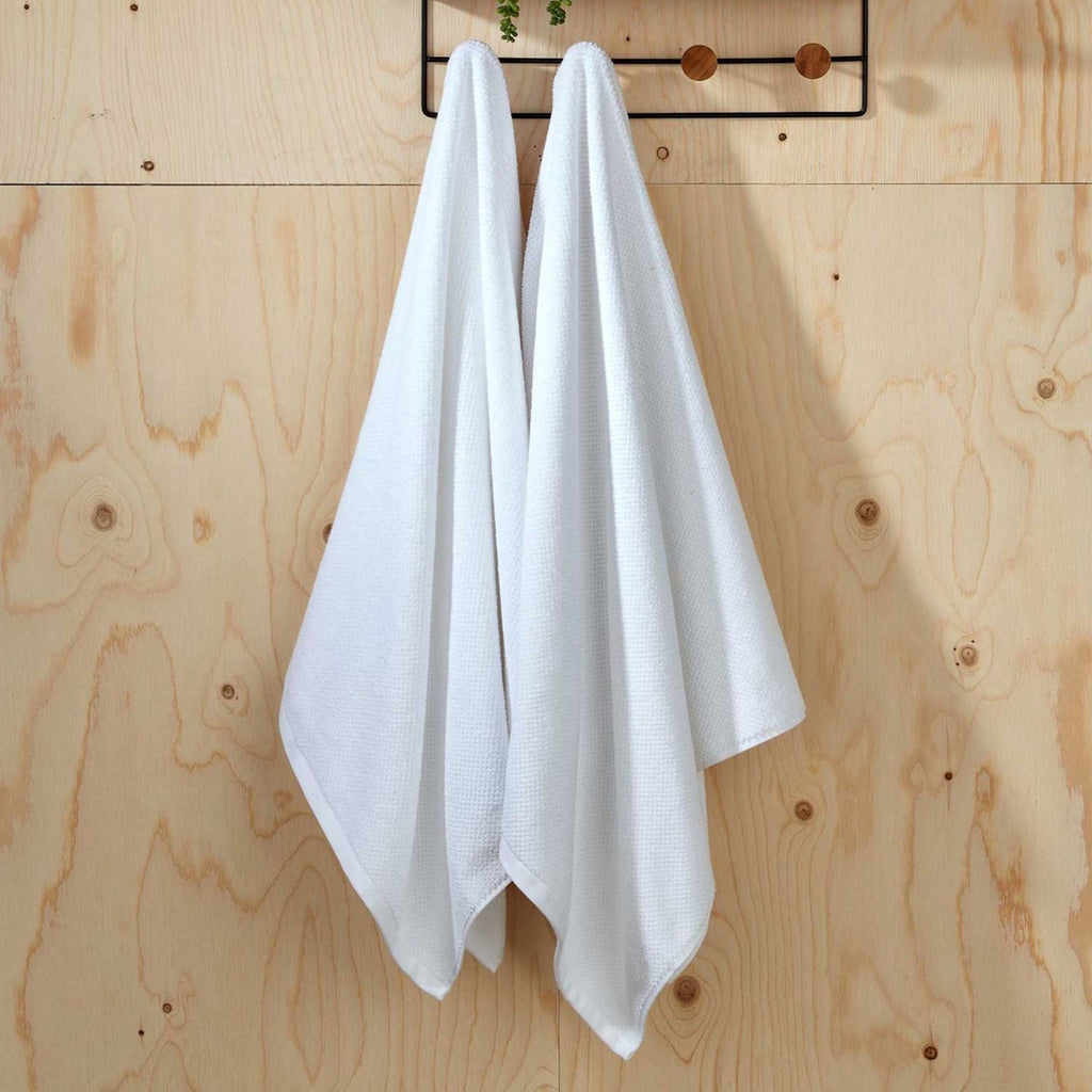 Brixton Towel Collection in White