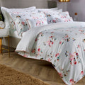 Clarence Duvet Cover Set in Ruby