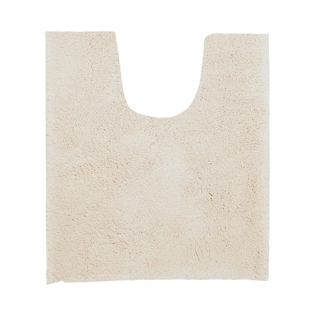 Christy "Deep Pile Rubber Back Tufted Bath Rug" Cream (Parchment)
