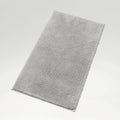 Deep Pile Rubber Back Tufted Bath Rug Dove Grey