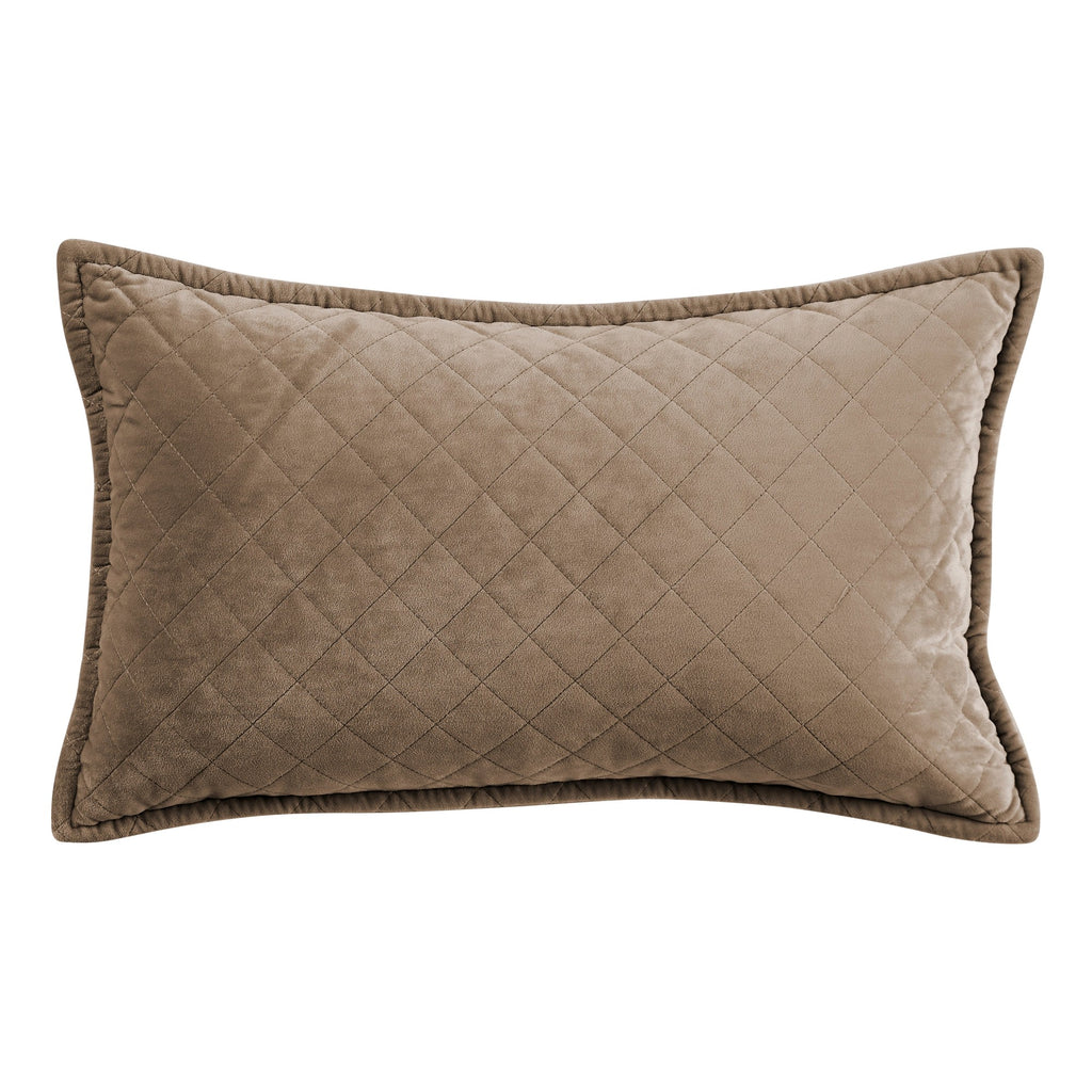 Edmonton Velvet Accessories in Taupe