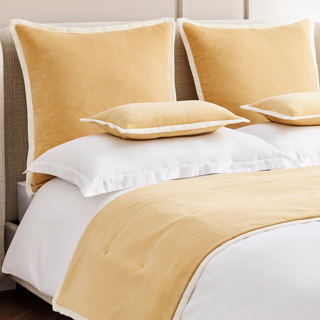 Eltham Cushion Cover in Camel