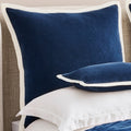 Eltham Cushion Cover in Navy