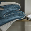 Jaipur Throw in Ink Blue