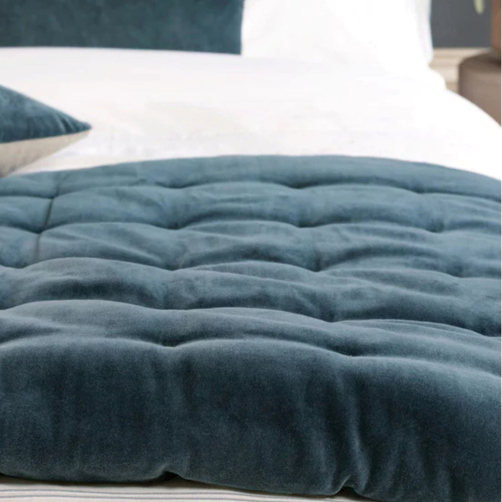 Jaipur Throw in Ink Blue