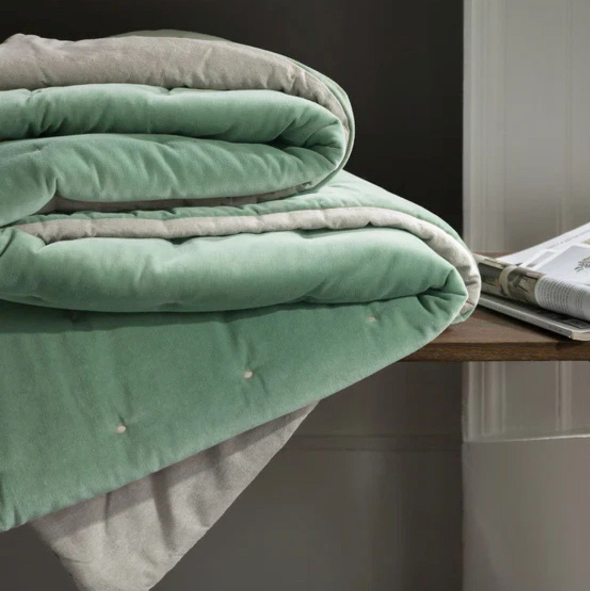 Jaipur Throw in Jade