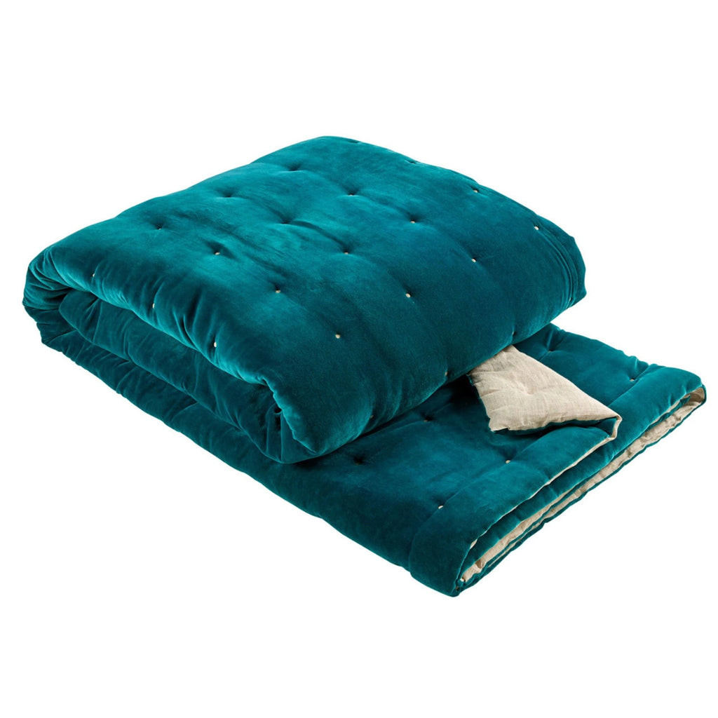Jaipur Throw in Peacock