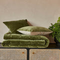 Jaipur Throw in Olive