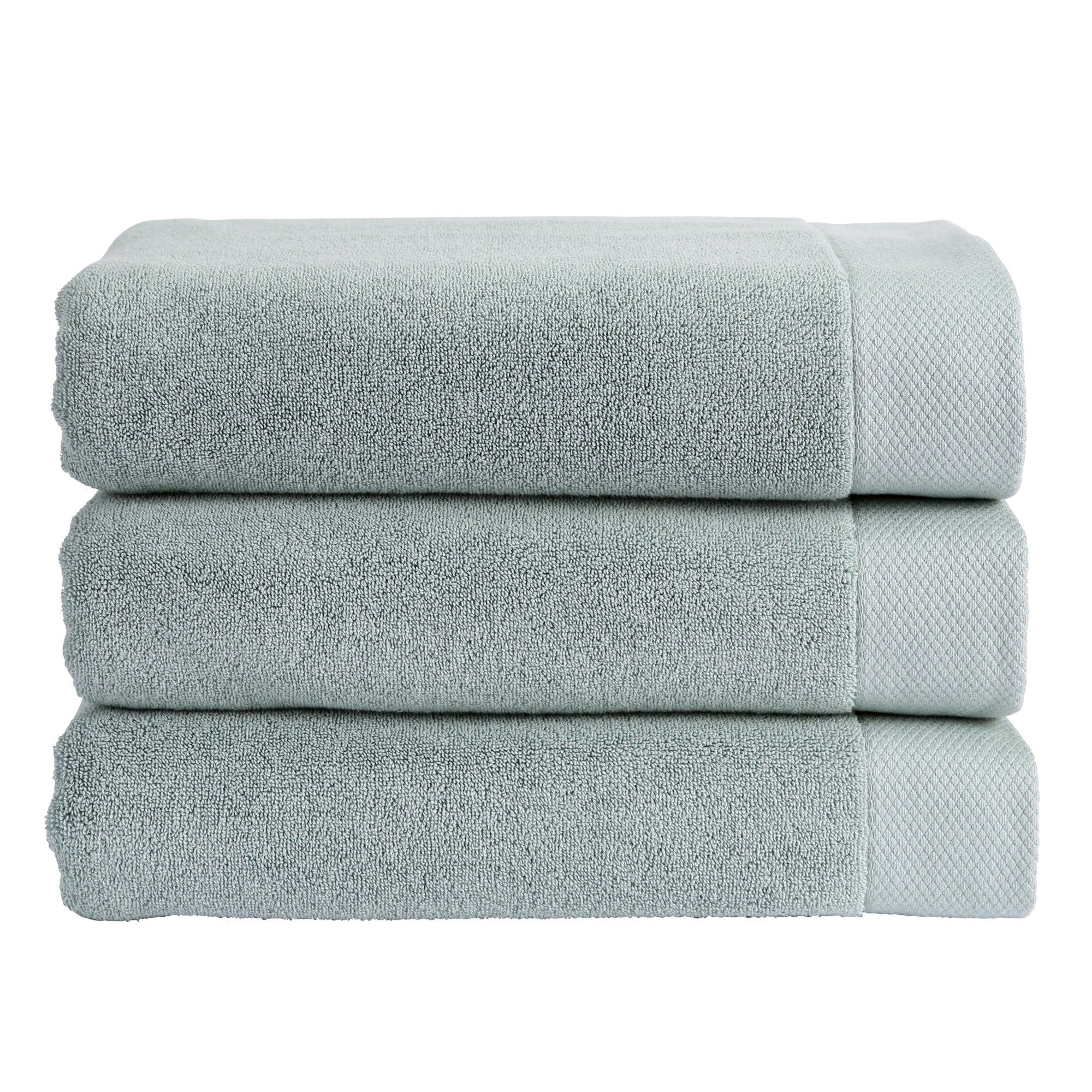 Christy "Luxe" Bath Towels Collection in Surf Green