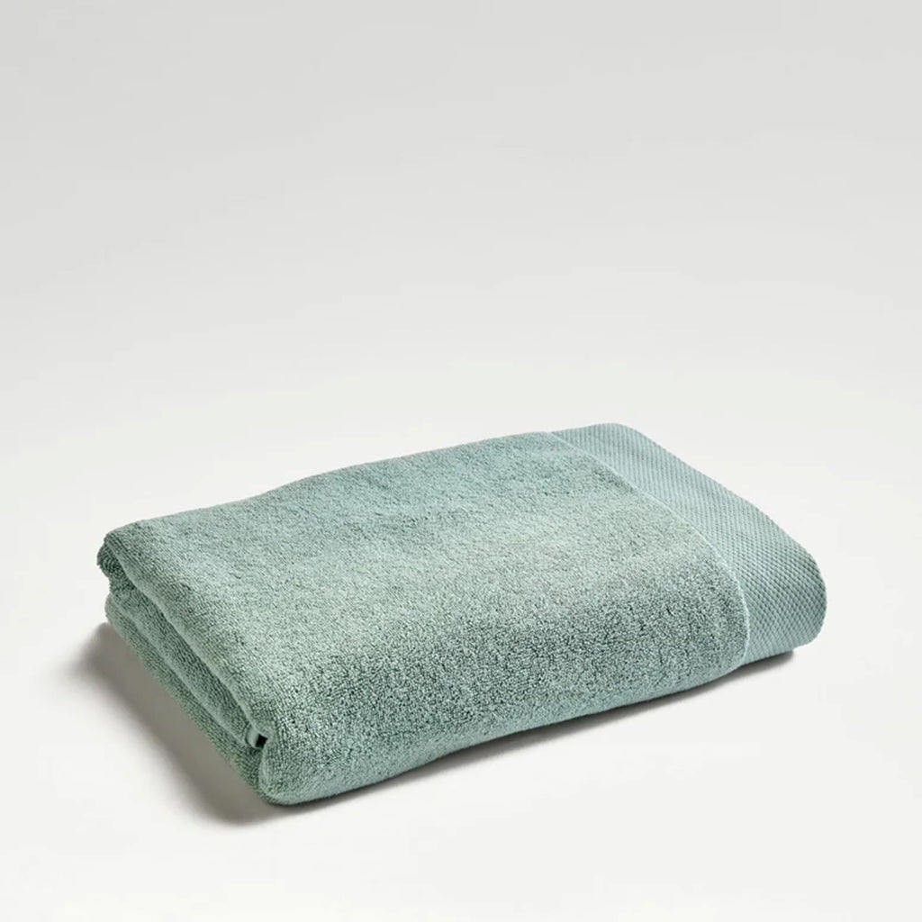 Luxe Bath Towels Collection in Surf Green