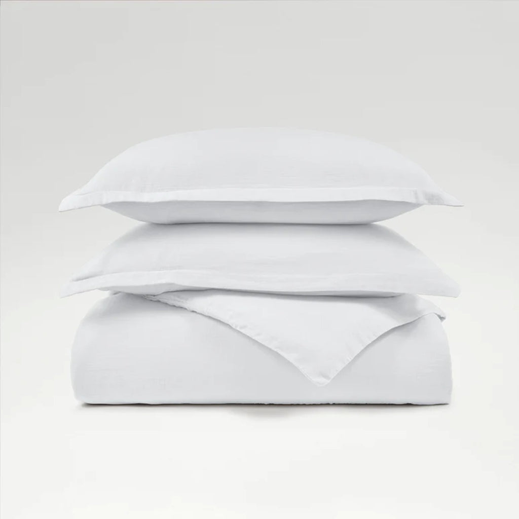 100% Organic Cotton Duvet Cover in White