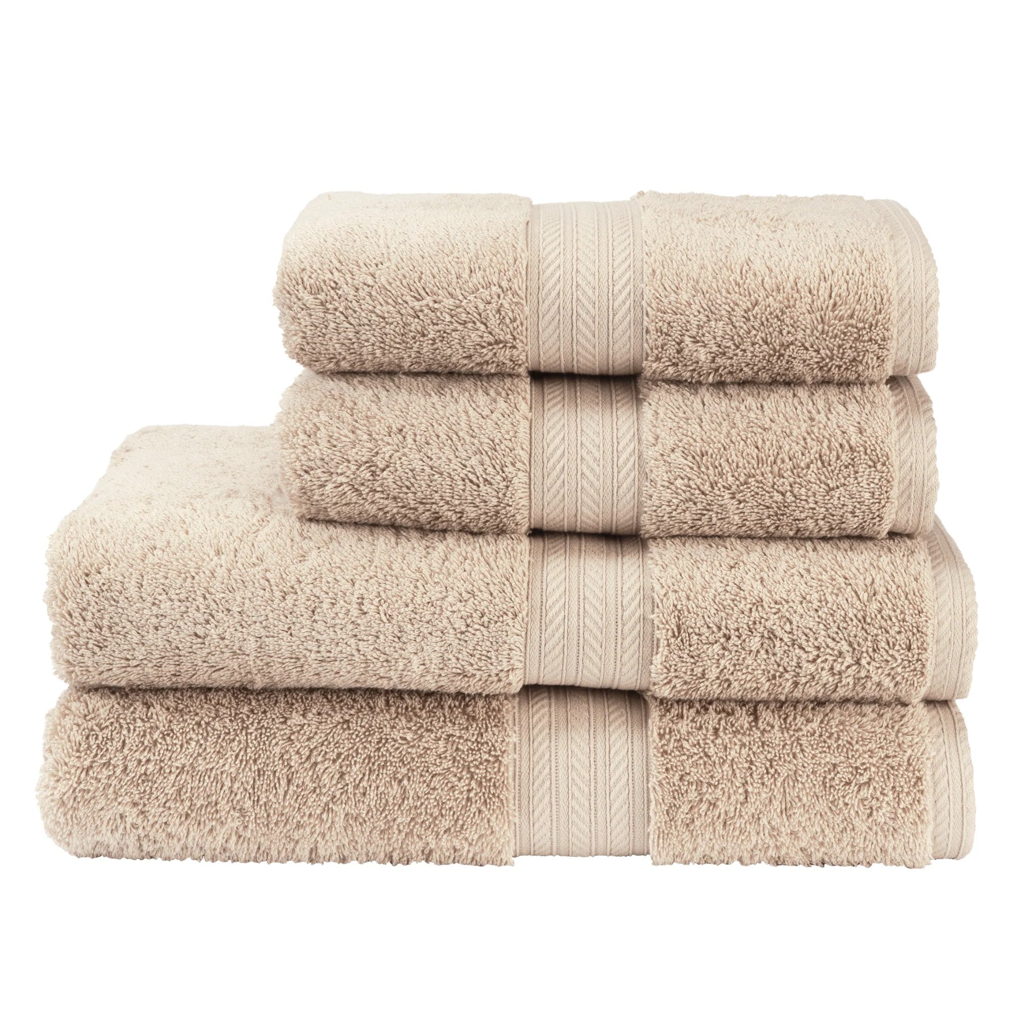 Christy "Renaissance" Egyptian Cotton Bath Towels Collection in Driftwood