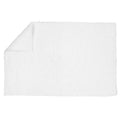Reversible Bath Rug in White