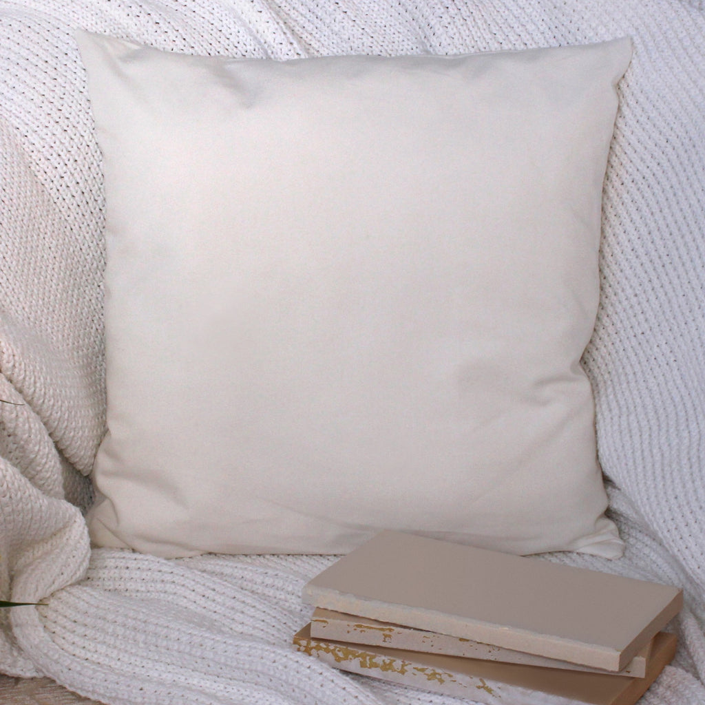 Square Medium Firm Support Pillow in White