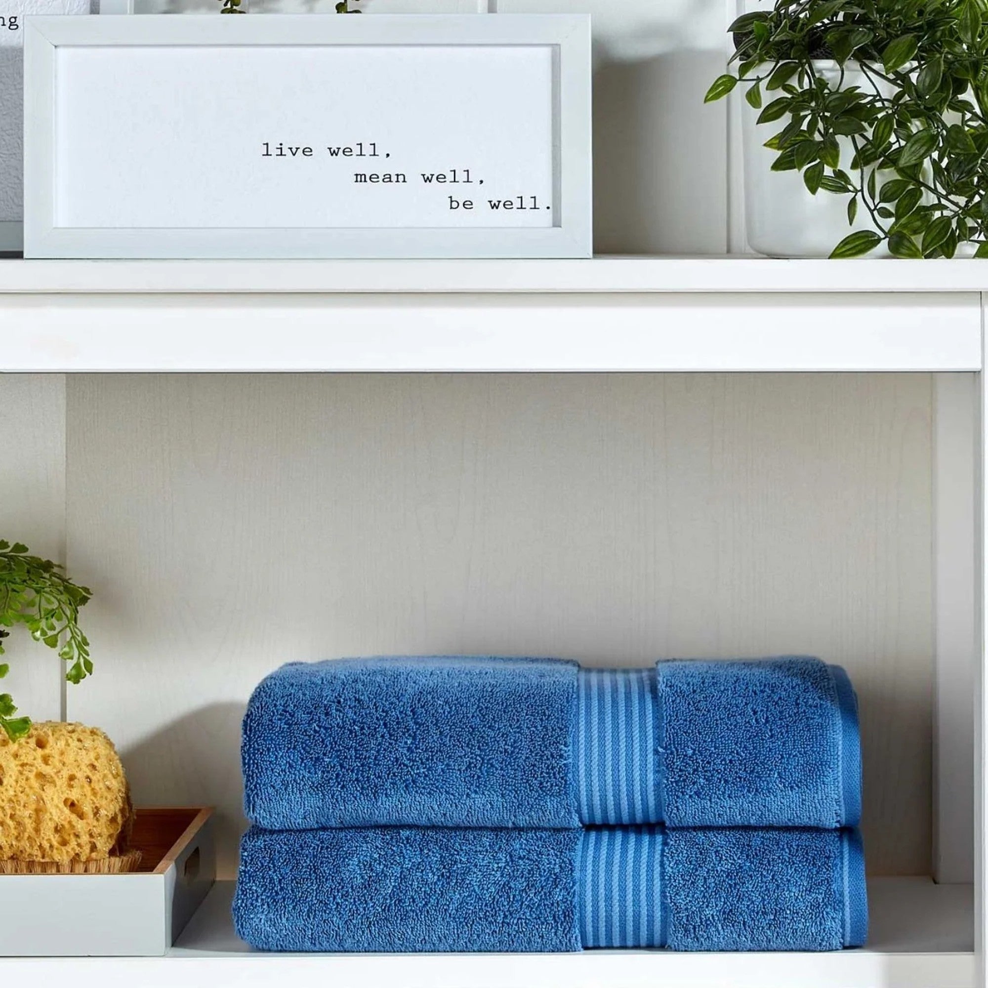 Christy "Supreme" Bath Towels & Mat Collection in Deep Sea