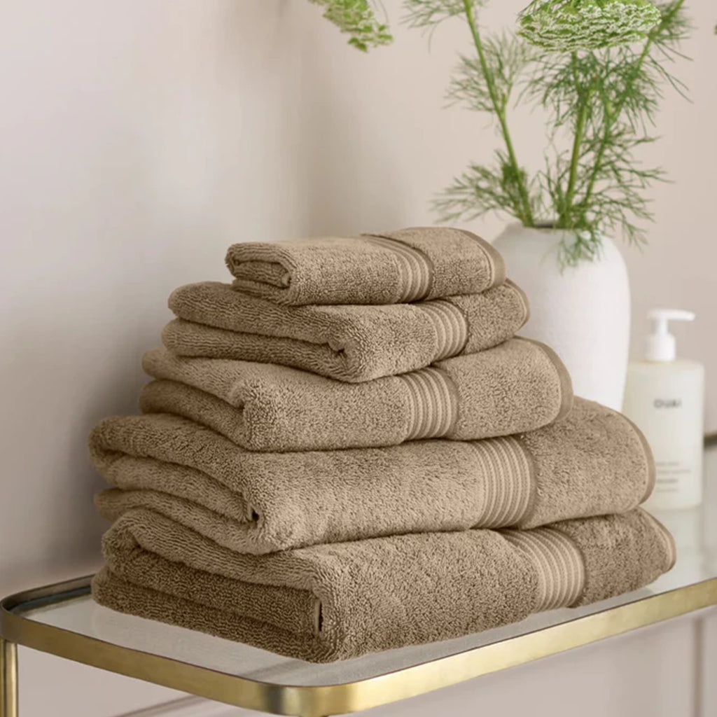Supreme Bath Towels & Mat Collection in Mocha