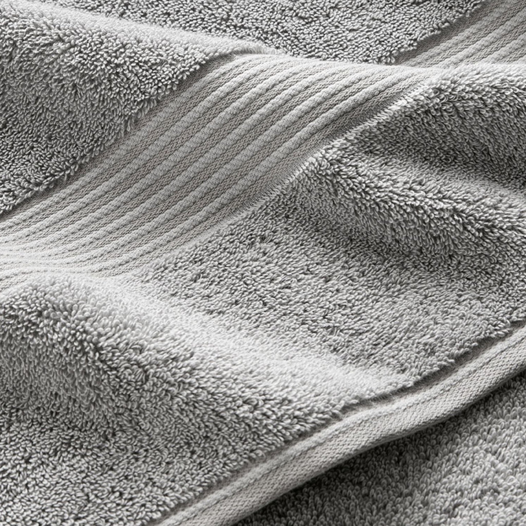 Supreme Bath Towels & Mat Collection in Silver